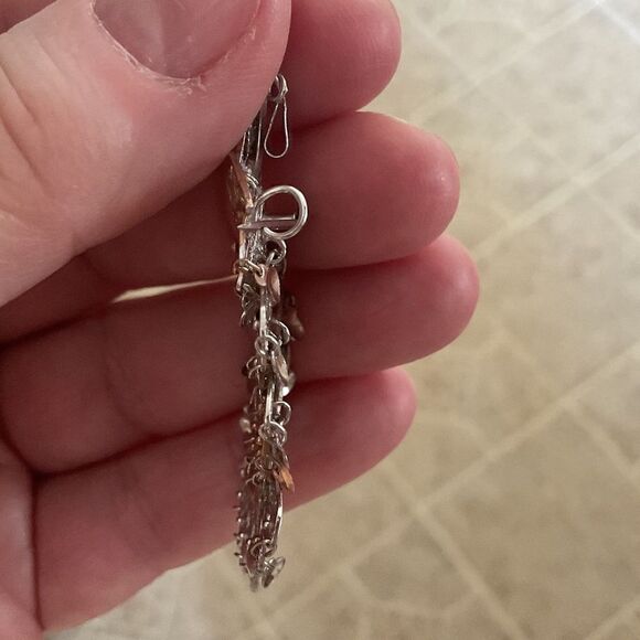 STERLING silver 925/Gold plated Peacock pendant/pin - Picture 11 of 14